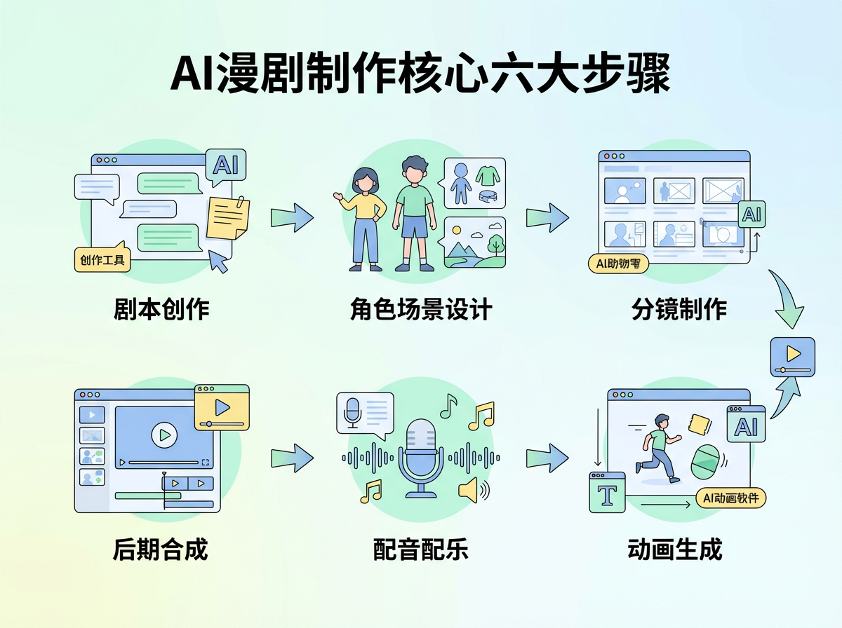 2025年风口项目：AI漫剧怎么做？这套“傻瓜式”教程请收好